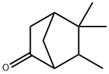 5,5,6-TRIMETHYLBICYCLO[2.2.1]HEPTAN-2-ONE 结构式