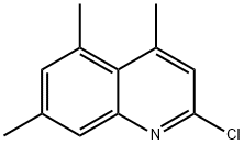 2-氯-4,5,7-三甲基-喹啉 结构式