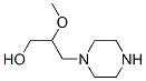 1-Piperazinepropanol,-bta--methoxy-(9CI) 结构式