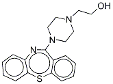 喹硫平羟基杂质二盐酸盐 结构式