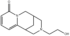 12-(3-Hydroxyethyl)-cytisine 结构式