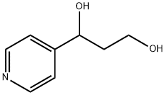 1-(吡啶-4-基)丙烷-1,3-二醇 结构式