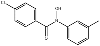 N-3-tolyl-4-chlorobenzohydroxamic acid 结构式