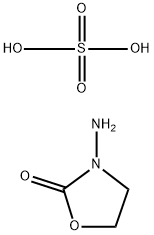 3-氨基-2-恶唑烷酮硫酸盐 结构式