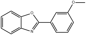 2-(3-METHOXY-PHENYL)-BENZOOXAZOLE 结构式