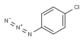 1-叠氮-4-氯苯 溶液 结构式