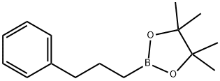 3-苯基-1-丙基硼酸频哪酯 结构式