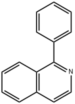 1-苯基异喹啉 结构式
