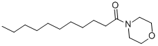 4-(1-oxoundecyl)morpholine 结构式