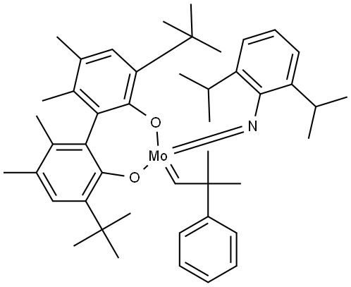 2,6-二异丙基苯基钼 结构式