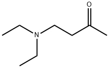 1-二乙基氨-3-丁酮 结构式