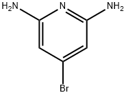 4-溴-2,6-二氨基吡啶 结构式