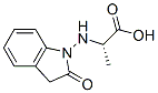 DL-2,3-二氢-2-氧杂色氨酸 结构式