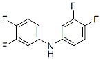 N-(3,4-difluorophenyl)-3,4-difluoro-aniline 结构式
