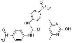 尼卡巴嗪 结构式