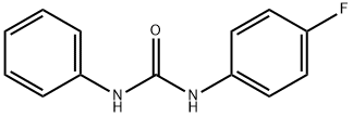 1-(4-Fluorophenyl)-3-phenylurea 结构式