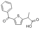 噻洛芬酸 结构式