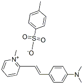 2-[p-(dimethylamino)styryl]-1-methylpyridinium toluene-p-sulphonate 结构式