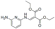 2-[[(6-Amino-2-pyridyl)amino]methylene]malonic acid diethyl ester 结构式