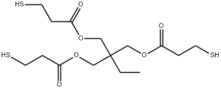三羟甲基丙烷三(3-巯基丙酸酯) 结构式