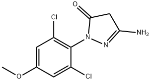 3-Amino-1-(2,6-dichloro-4-methoxyphenyl)-1H-pyrazol-5(4H)-one