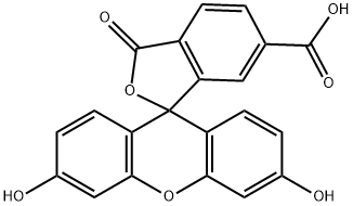 6-羧基荧光素 结构式