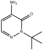 4-Amino-2-(tert-butyl)-3(2H)-pyridazinone 结构式