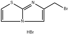 6-(Bromomethyl)imidazo[2,1-b]-[1,3]thiazole hydrobromide 结构式