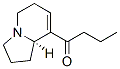 (+)-1-[[(8aR)-1,2,3,5,6,8a-Hexahydroindolizine]-8-yl]-1-butanone 结构式