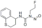 1-(2-Fluoroethyl)-1-nitroso-3-(3,4-dihydro-2H-1-benzothiopyran-4-yl)urea 结构式