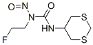 1-(1,3-Dithian-5-yl)-3-(2-fluoroethyl)-3-nitrosourea 结构式