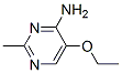 4-Pyrimidinamine,  5-ethoxy-2-methyl- 结构式