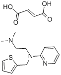 METHAPYRILENE FUMARATE 结构式