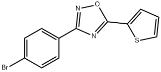 3-(4-Bromophenyl)-5-(thiophen-2-yl)-1,2,4-oxadiazole