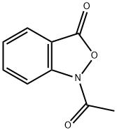 1-Acetyl-2,1-benzisoxazol-3(1H)-one 结构式