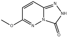 6-甲氧基-[1,2,4]三唑并[4,3-B]哒嗪-3(2H)-酮 结构式