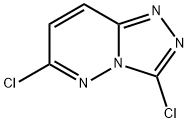 3,6-二氯-[1,2,4]三唑并[4,3-B]哒嗪 结构式