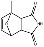 3a,4,7,7a-tetrahydro-4-Methyl-4,7-Epoxy-1H-isoindole-1,3(2H)-dione 结构式