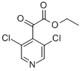 3,5-Dichloro-alpha-oxo-4-pyridineaceticacidethylester 结构式