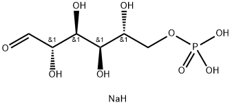 D-甘露糖-6-磷酸钠 结构式