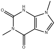 2,6-二羟基-1,9-二甲基嘌呤 结构式
