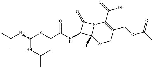 头孢硫脒 结构式