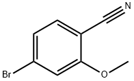 4-溴-2-甲氧基苯腈 结构式