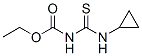 Carbamic  acid,  [(cyclopropylamino)thioxomethyl]-,  ethyl  ester  (9CI) 结构式