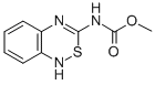 1H-2,1,4-Benzothiadiazine-3-carbamic acid, methyl ester 结构式
