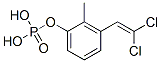 Phosphoric acid 2,2-dichloroethenylmethylphenyl ester 结构式
