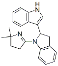 2-(1H-Indol-3-yl)-1-(5,5-dimethyl-1-pyrrolin-2-yl)indoline 结构式