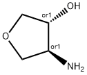 (3R,4S)-4-氨基四氢呋喃-3-醇 结构式