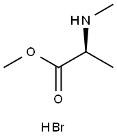 DL-Alanine, N-Methyl-, Methyl ester, hydrobroMide 结构式