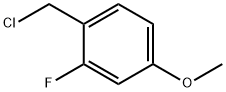 2-氟-4-甲氧基苄氯 结构式